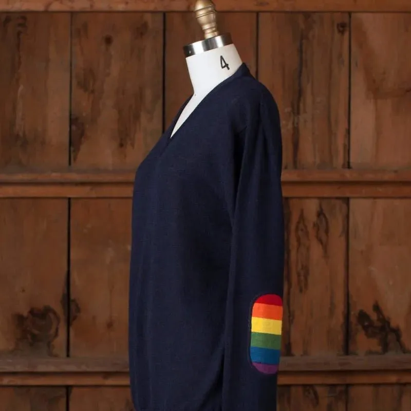Alicia Adams Alpaca Rainbow Sweater