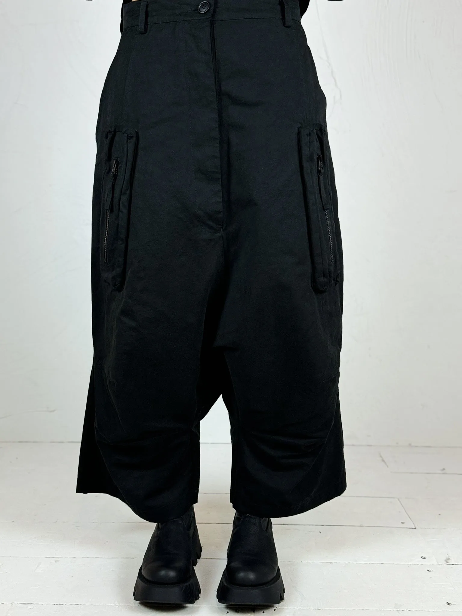 Drop Crotch Trousers - 3230105