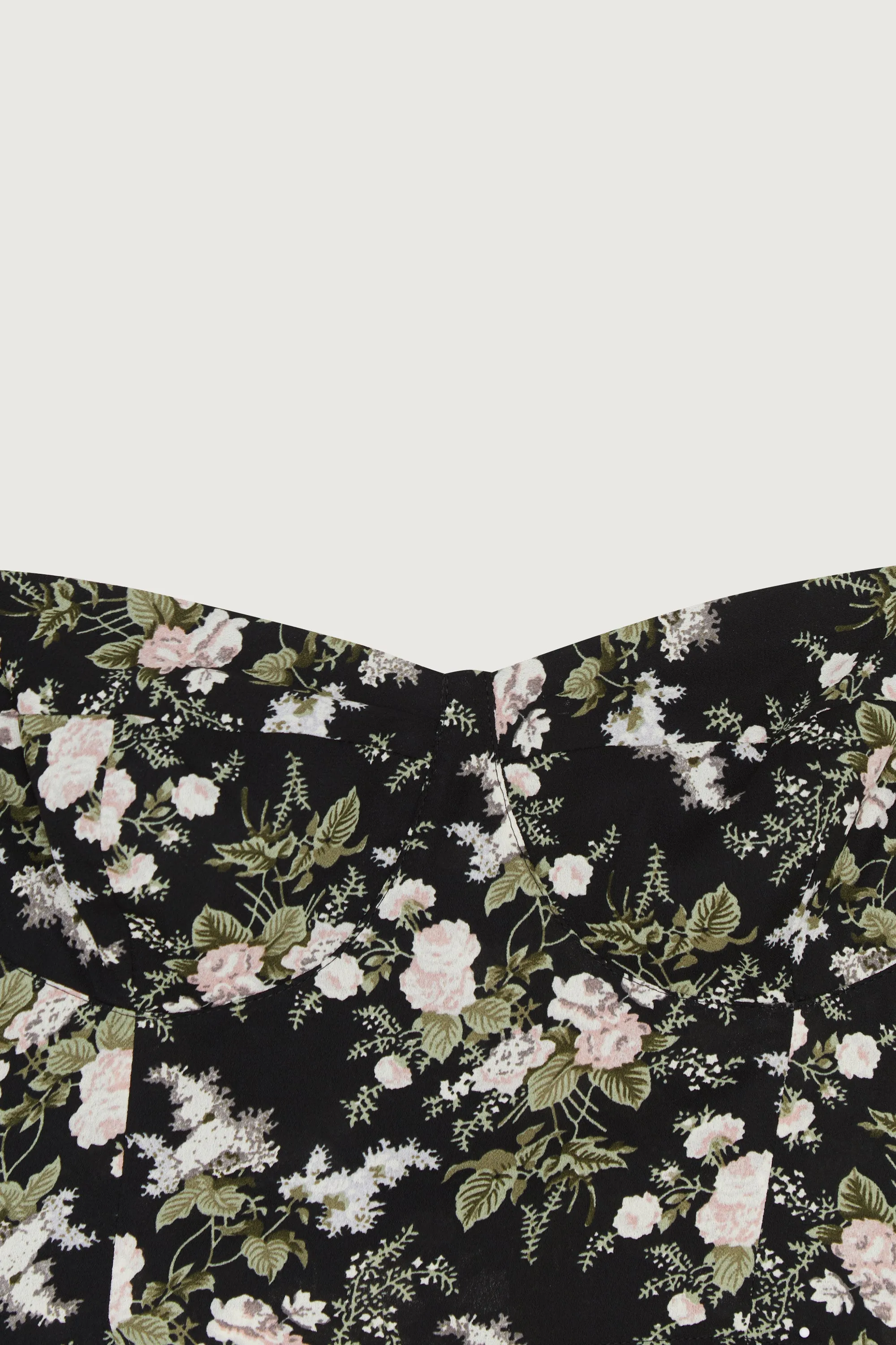 FLORAL PUFF SLEEVE TOP