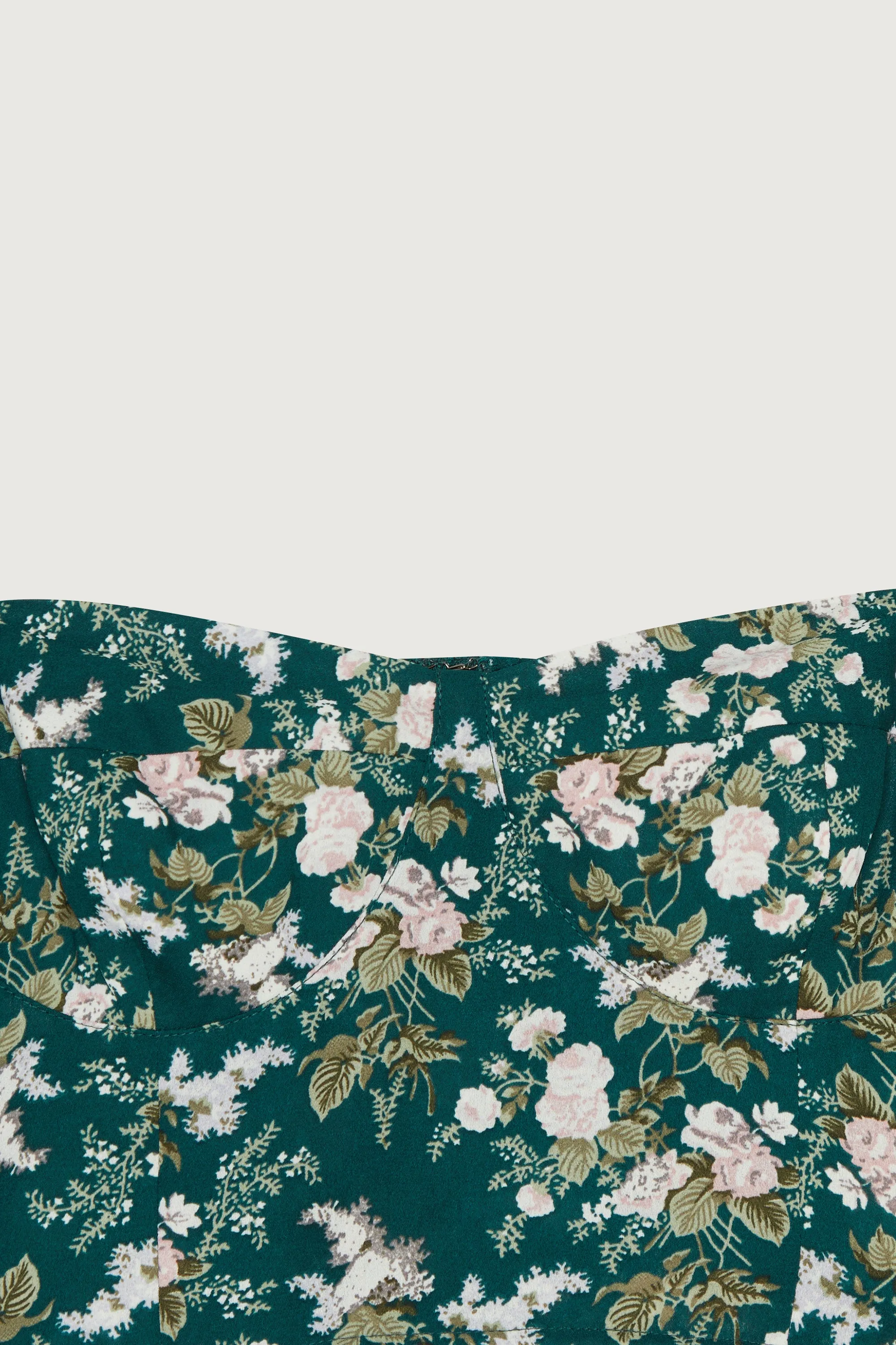 FLORAL PUFF SLEEVE TOP