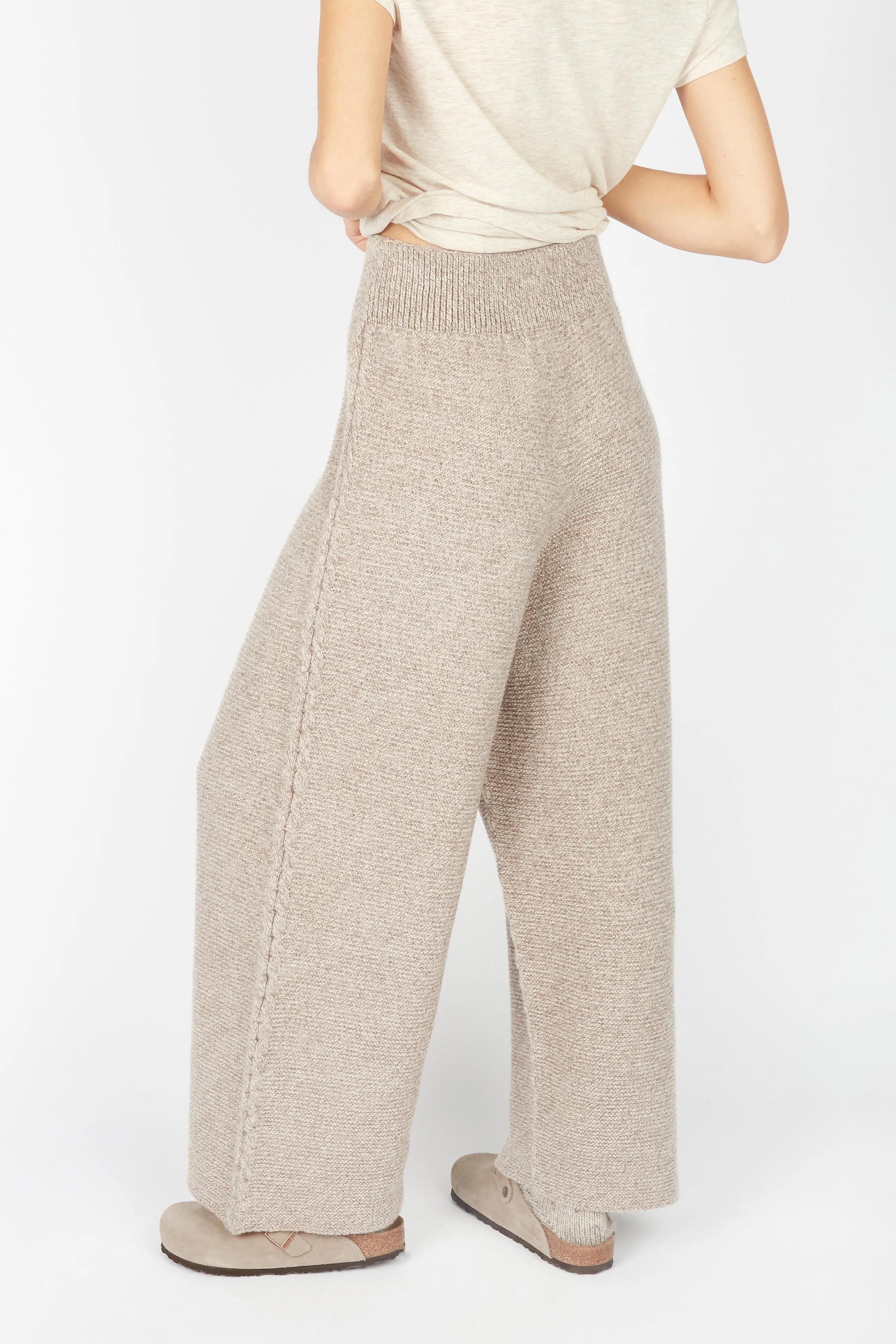 Irish - Kestrel Cropped Trousers - Eggshell