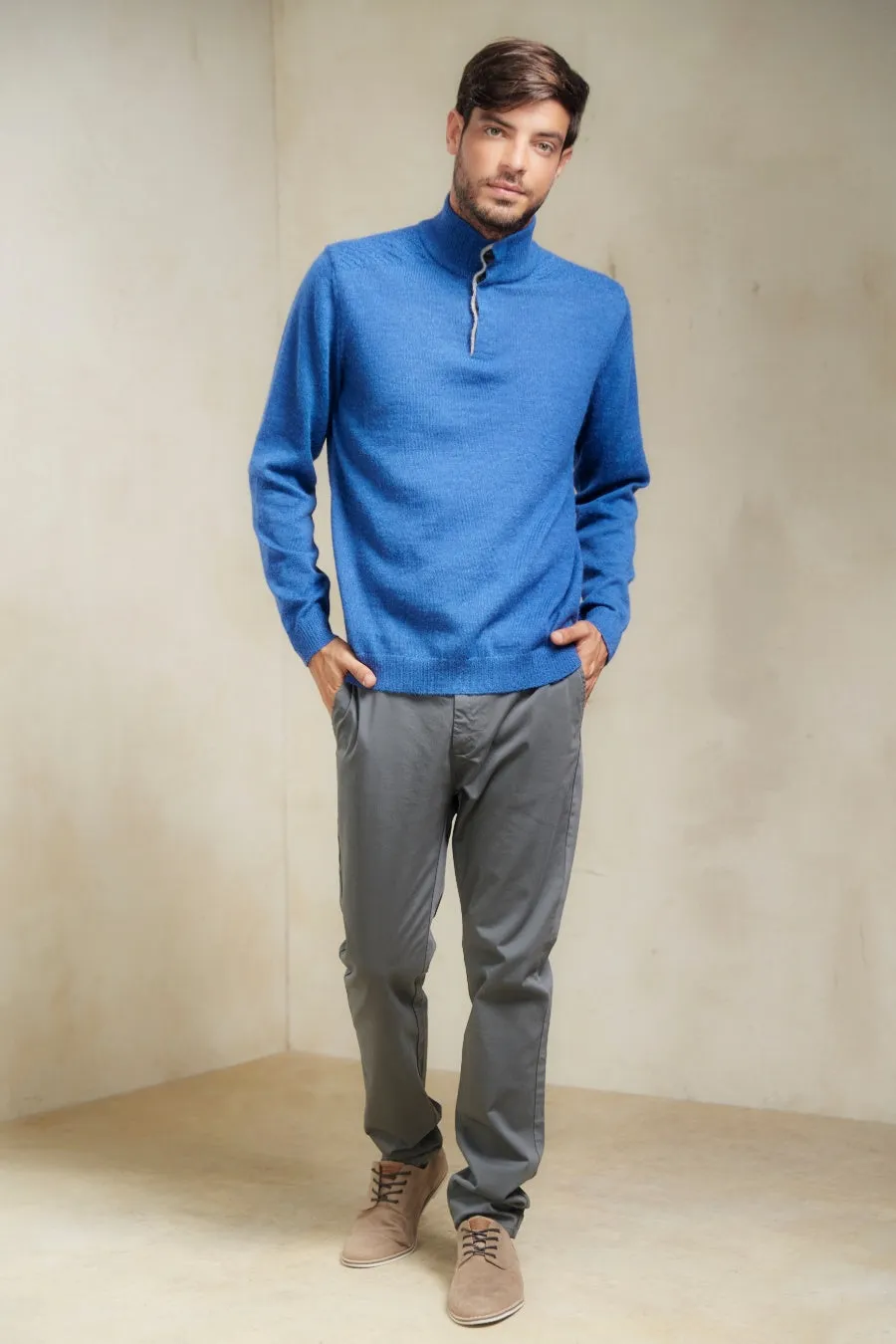 Seth Sweater Baby Alpaca Color Atmosfera