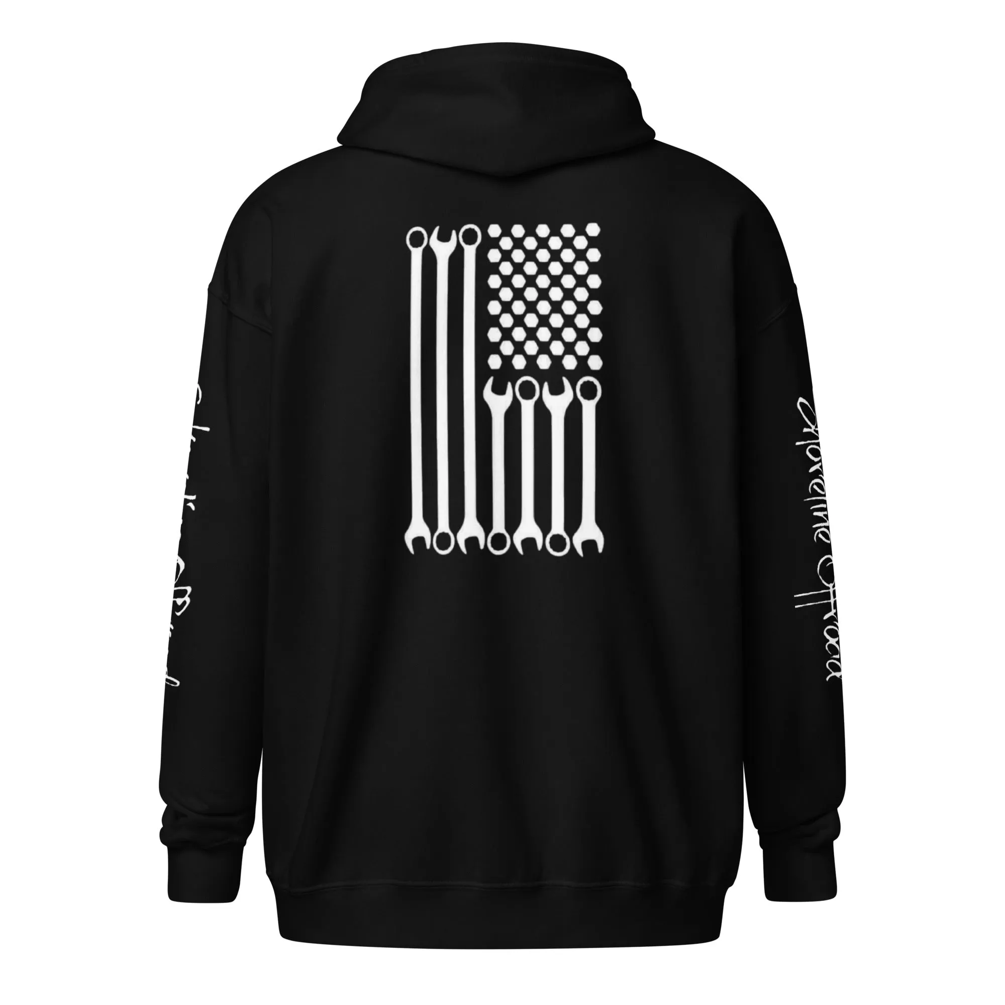 Shoreline Offroad America Wrenching Unisex Zip Hoodie