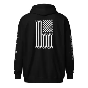 Shoreline Offroad America Wrenching Unisex Zip Hoodie