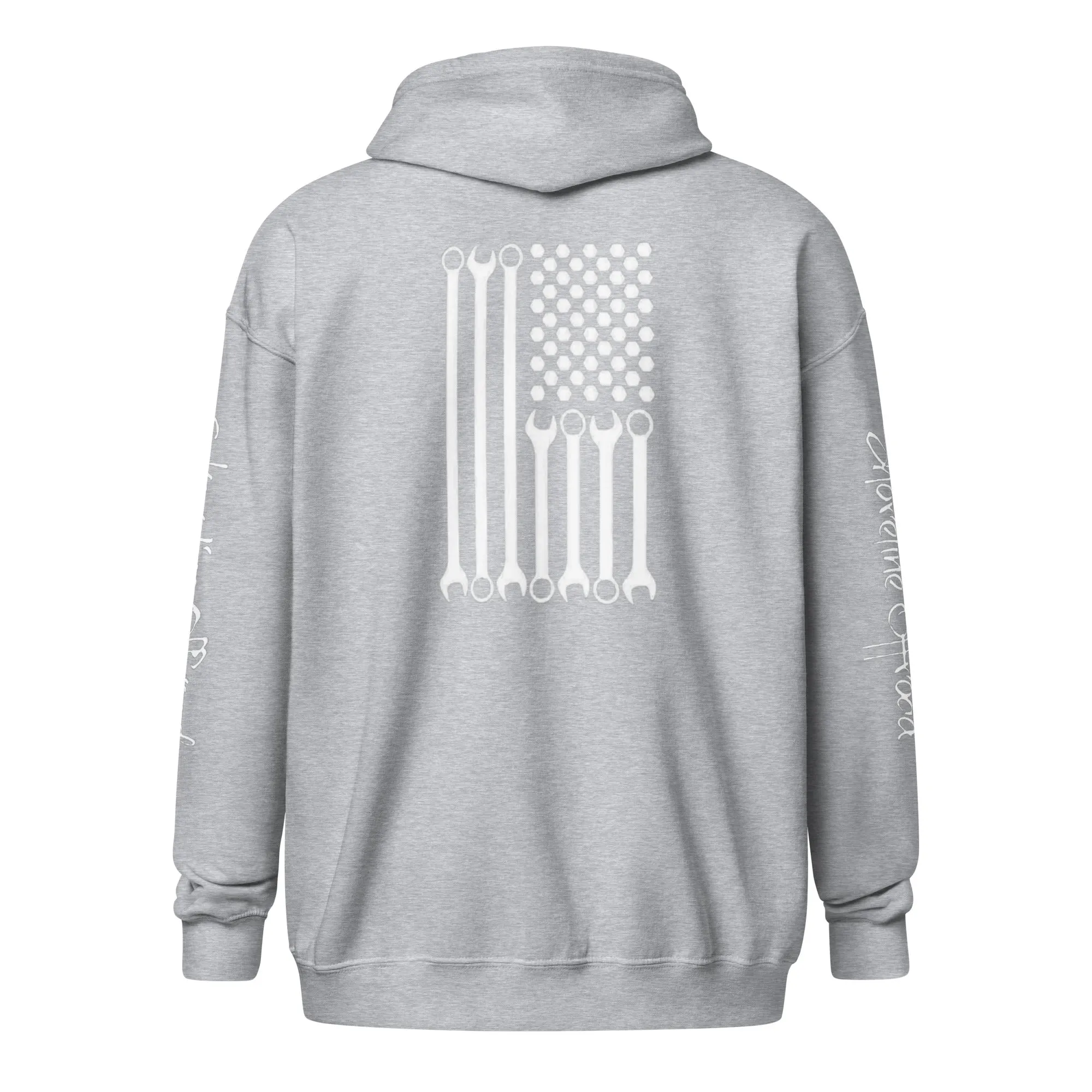 Shoreline Offroad America Wrenching Unisex Zip Hoodie