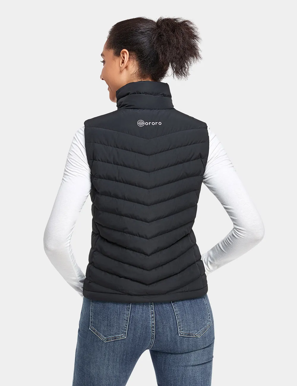 Women's Heated Lightweight Down Vest - All Colors