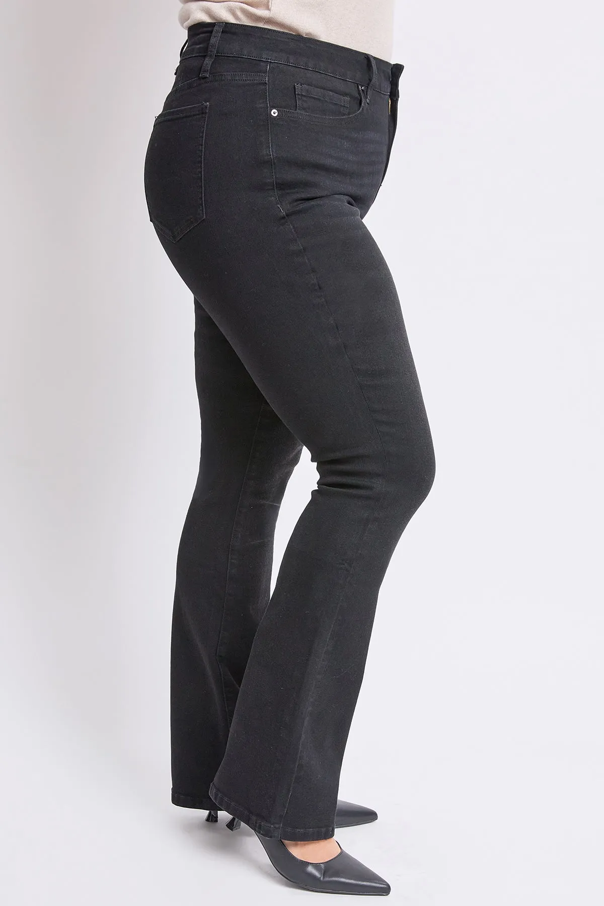 Women's Plus High Rise Slim Bootcut Jeans